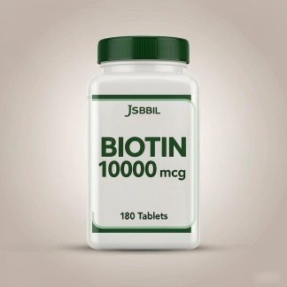 Biotin 10000 mcg, 180 Tablets