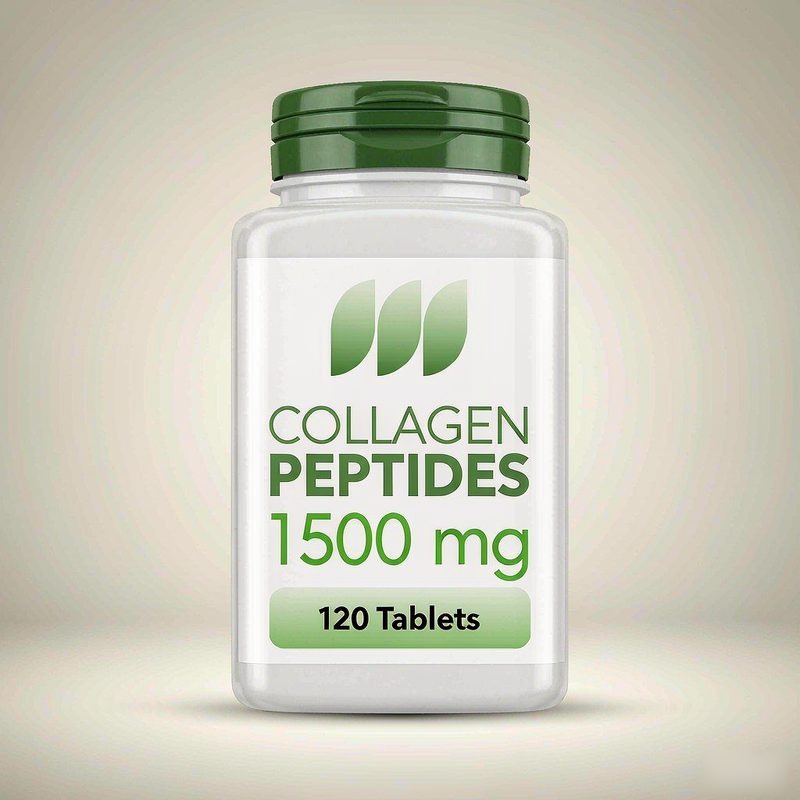 Collagen Peptides 1500 mg + Vitamin C, 120 Tablets